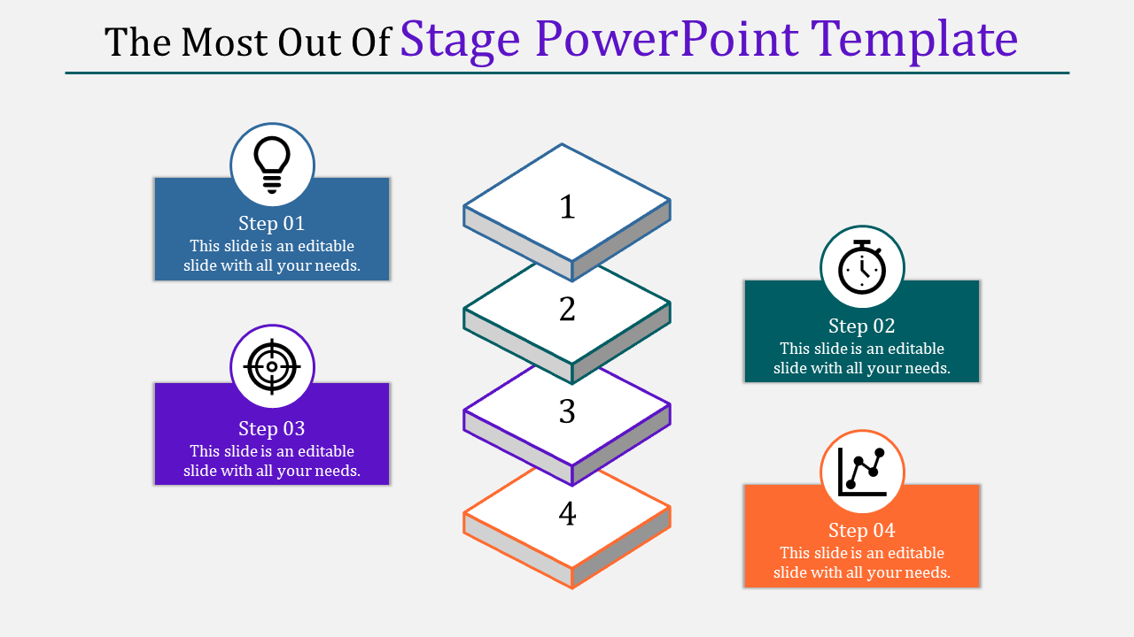 Effective Stage PowerPoint Template Presentation Design